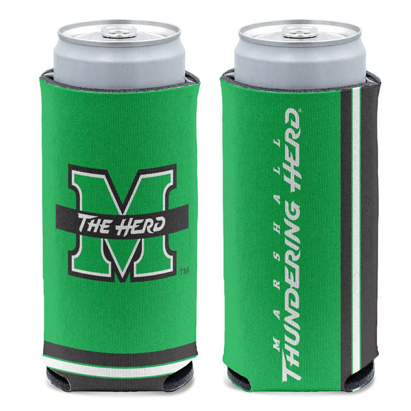 Marshall Thundering Herd 12 oz Slim Can Cooler