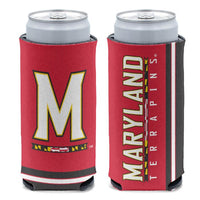 Wholesale-Maryland Terrapins Primary Logo 12 oz Slim Can Cooler