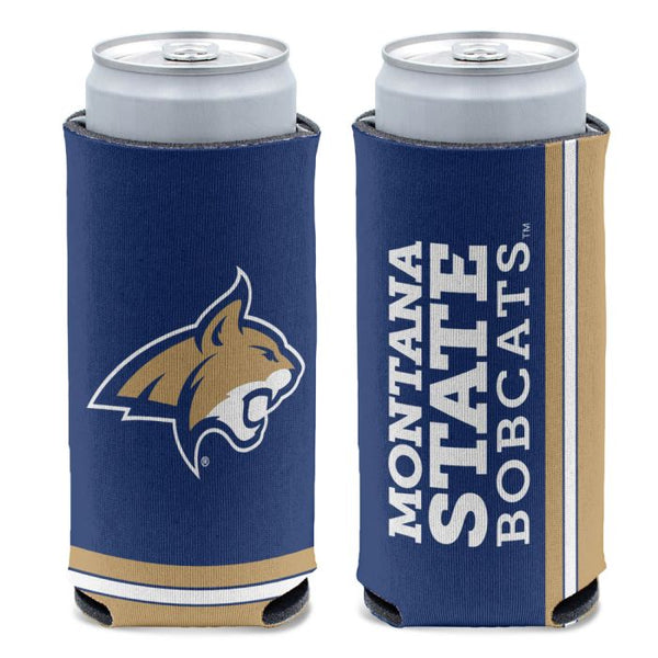 Wholesale-Montana State Bobcats 12 oz Slim Can Cooler