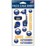 Buffalo Sabres Face Cals 4" x 7"