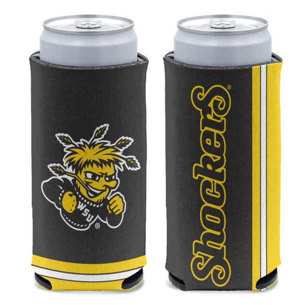 Wholesale-Wichita State Shockers 12 oz Slim Can Cooler