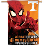 Wholesale-Tennessee Volunteers / Marvel (c) 2021 MARVEL Vertical Flag 28" x 40"