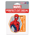 Wholesale-Tennessee Volunteers / Marvel (c) 2021 MARVEL Perfect Cut Color Decal 4" x 4"