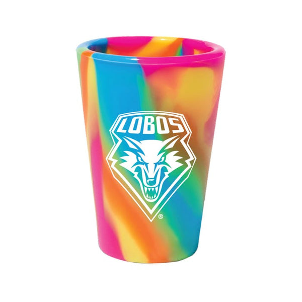 New Mexico Lobos Hippie Hops 1.5oz Silicone Shot Glass