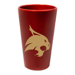 Texas State Bobcats 16 oz Silicone Pint Glass