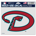 Arizona Diamondbacks Multi-Use Decal -Clear Bckrgd 5" x 6"
