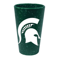 Wholesale-Michigan State Spartans 16 oz Silicone Pint Glass