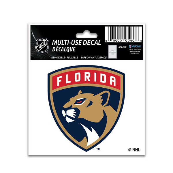 Florida Panthers Multi-Use Decal 3" x 4"