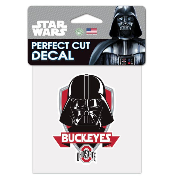 Wholesale-Ohio State Buckeyes / Star Wars Darth Vader Perfect Cut Color Decal 4" x 4"