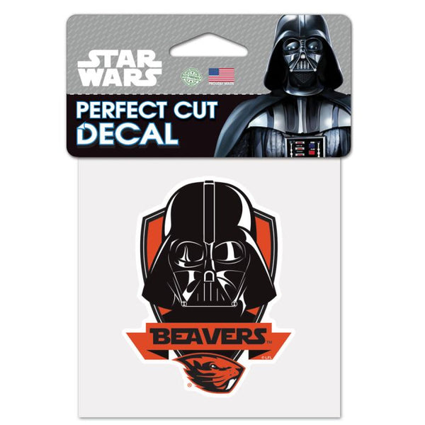 Wholesale-Oregon State Beavers / Star Wars Darth Vader Perfect Cut Color Decal 4" x 4"