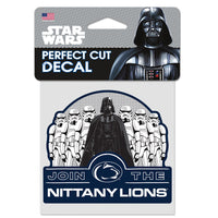 Penn State Nittany Lions / Star Wars Darth Vader AND STORM TROOPERS Perfect Cut Color Decal 4" x 4"