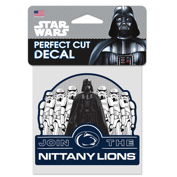 Penn State Nittany Lions / Star Wars Darth Vader AND STORM TROOPERS Perfect Cut Color Decal 4" x 4"