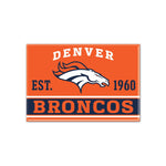 Denver Broncos Metal Magnet 2.5" x 3.5"