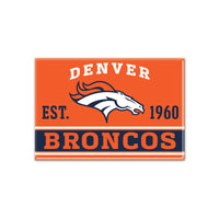 Denver Broncos Metal Magnet 2.5" x 3.5"