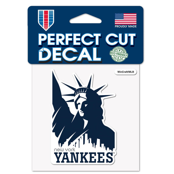 New York Yankees Liberty Perfect Cut Color Decal 4" x 4"