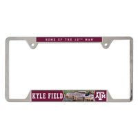 Texas A&M Aggies / Stadium NCAA Metal License Plate Frame