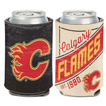 Calgary Flames / Vintage NHL Can Cooler 12 oz.