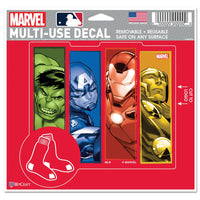 Boston Red Sox / Marvel (c) 2021 MARVEL Multi-Use Decal - cut to logo 5" x 6"