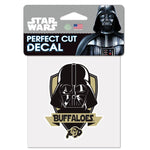 Wholesale-Colorado Buffaloes / Star Wars Darth Vader Perfect Cut Color Decal 4" x 4"