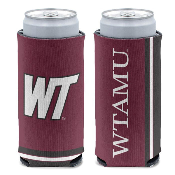 Wholesale-West Texas A&amp;M Buffaloes 12 oz Slim Can Cooler