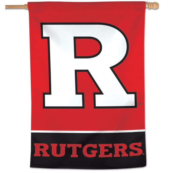 Wholesale-Rutgers Scarlet Knights Vertical Flag 28" x 40"