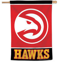 Atlanta Hawks Vertical Flag 28" x 40"