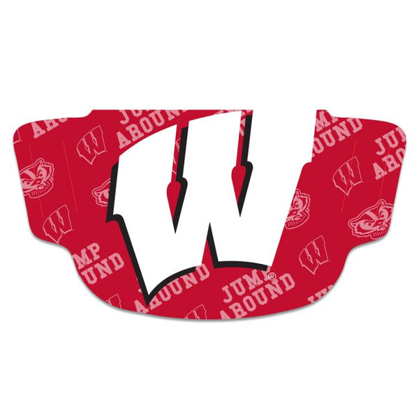 Wholesale-Wisconsin Badgers HUGE 12 Fan Mask Face Covers