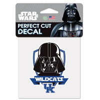 Wholesale-Kentucky Wildcats / Star Wars darth vader Perfect Cut Color Decal 4" x 4"