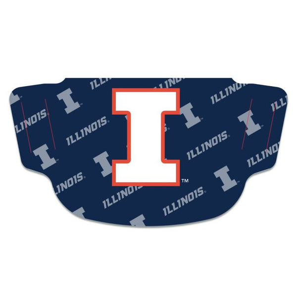 Wholesale-Illinois Fighting Illini Fan Mask Face Covers