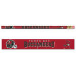 Tampa Bay Buccaneers Pencil 6-pack