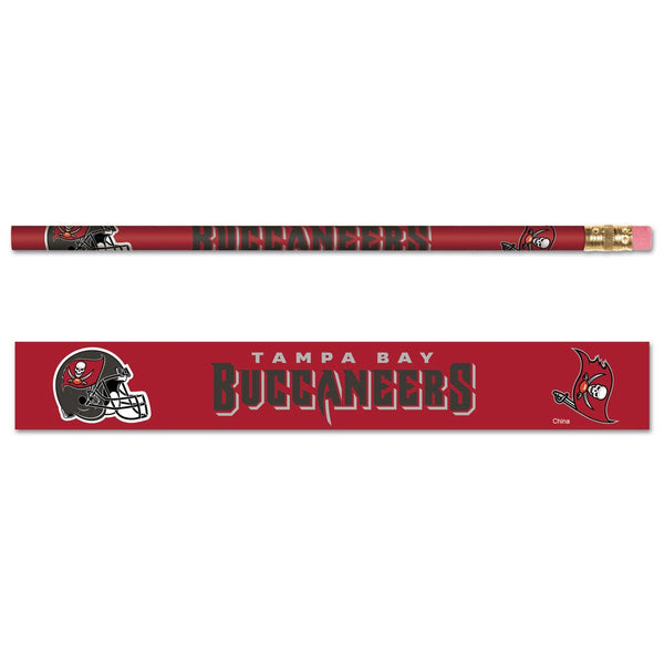 Tampa Bay Buccaneers Pencil 6-pack