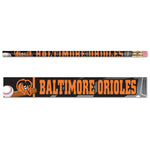 Baltimore Orioles Pencil 6-pack