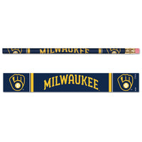 Milwaukee Brewers Pencil 6-pack