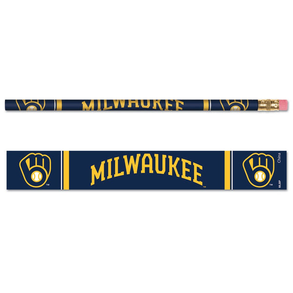 Milwaukee Brewers Pencil 6-pack