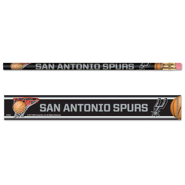 San Antonio Spurs Pencil 6-pack