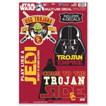 Wholesale-USC Trojans / Star Wars Darth Vader &amp; Yoda Multi-Use Decal 11" x 17"