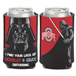 Wholesale-Ohio State Buckeyes / Star Wars Darth Vader Can Cooler 12 oz.