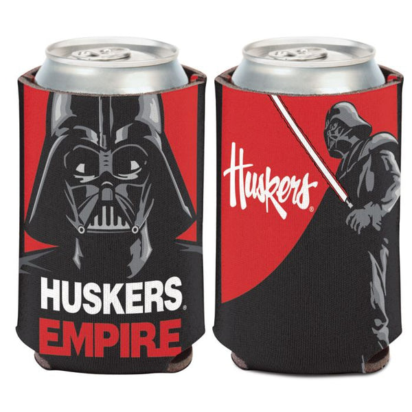 Wholesale-Nebraska Cornhuskers / Star Wars Darth Vader Can Cooler 12 oz.