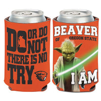 Wholesale-Oregon State Beavers / Star Wars Yoda Can Cooler 12 oz.