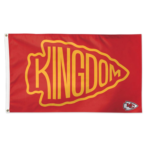 Kansas City Chiefs Flag - Deluxe 3' X 5'