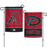 Arizona Diamondbacks Garden Flags 2 sided 12.5" x 18"