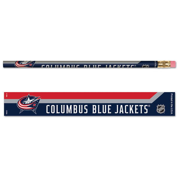 Columbus Blue Jackets Pencil 6-pack