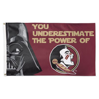 Wholesale-Florida State Seminoles / Star Wars Darth Vader Flag - Deluxe 3' X 5'
