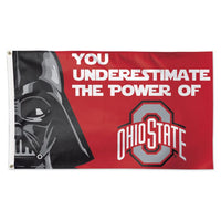 Wholesale-Ohio State Buckeyes / Star Wars Darth Vader Flag - Deluxe 3' X 5'