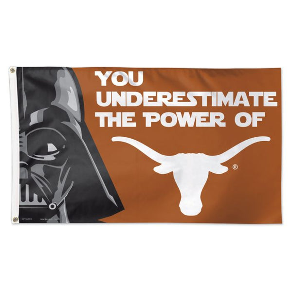 Texas Longhorns / Star Wars Darth Vader Flag - Deluxe 3' X 5'