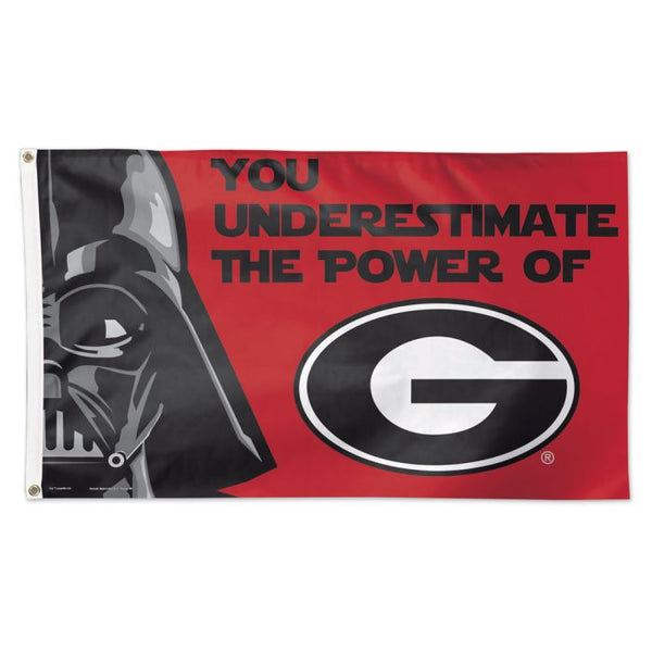Georgia Bulldogs / Star Wars Darth Vader Flag - Deluxe 3' X 5'