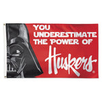 Wholesale-Nebraska Cornhuskers / Star Wars Darth Vader Flag - Deluxe 3' X 5'