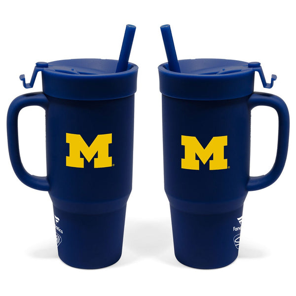 Michigan Wolverines Silicone Humbler