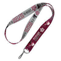 Texas A&M Aggies / Star Wars Darth Vader & Yoda Lanyard 1"