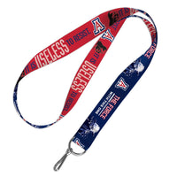 Arizona Wildcats / Star Wars Darth Vader & Yoda Lanyard 1"